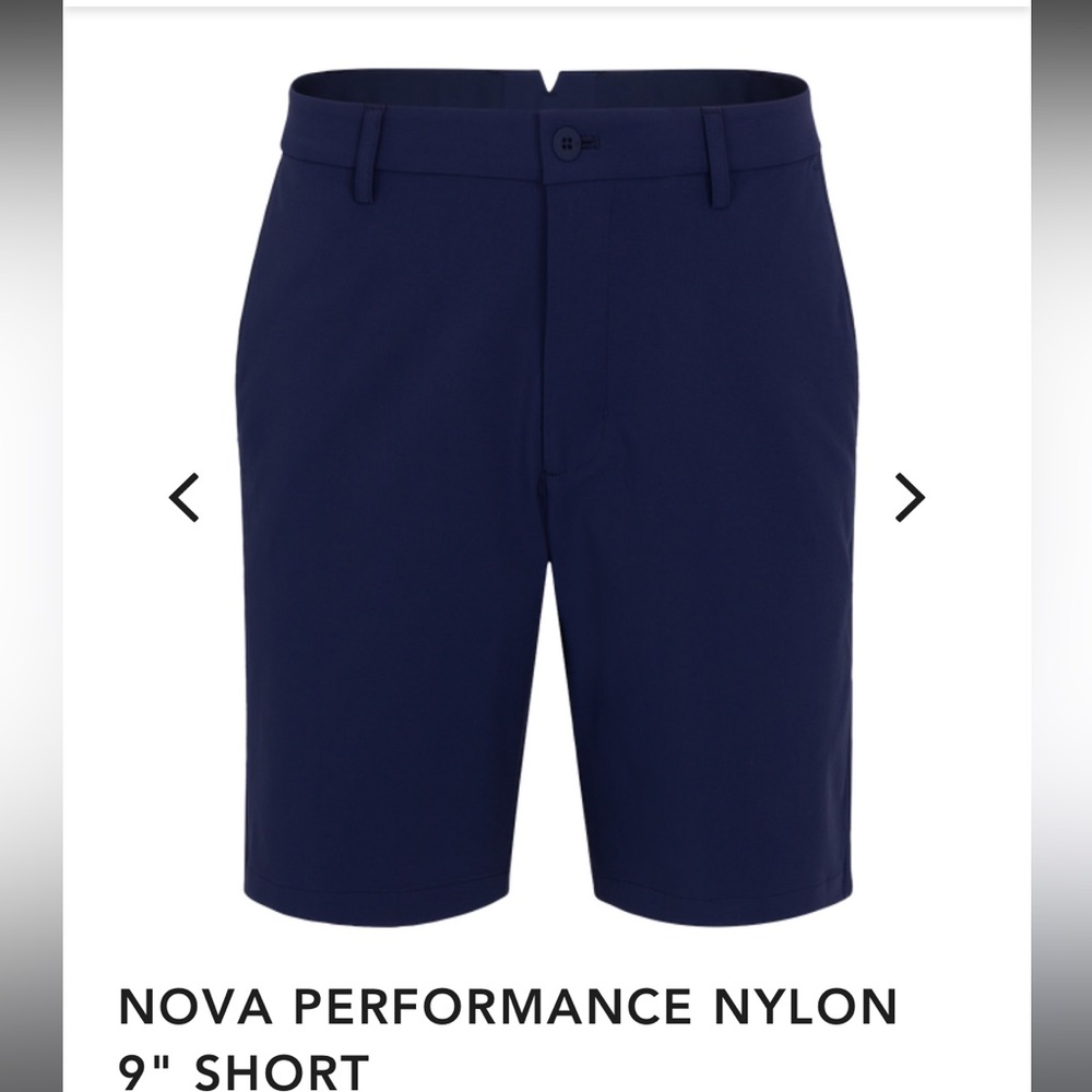 Navy Blue Men's Golf Shorts